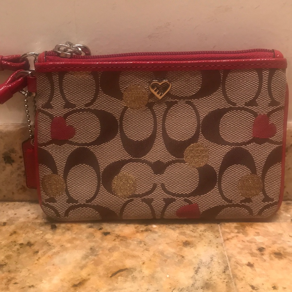 Coach Valentine’s Day Limited Edition Wristlet